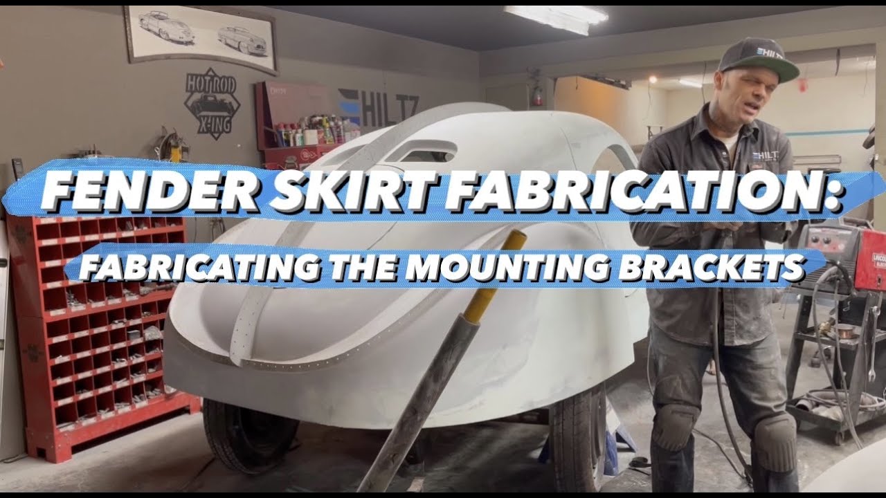 FABRICATING FENDER SKIRT MOUNTING BRACKETS 🔥