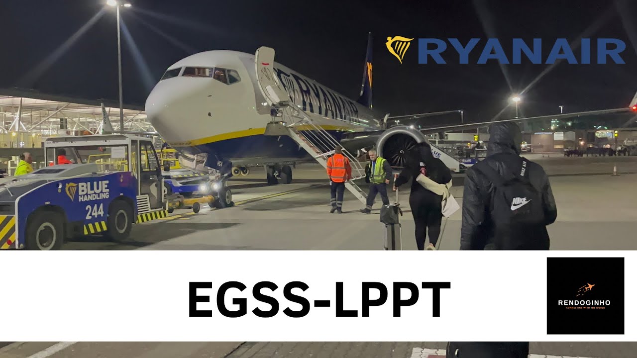 TRIPREPORT | Ryanair | London Stansted to Lisbon | Boeing 737MAX 8-200
