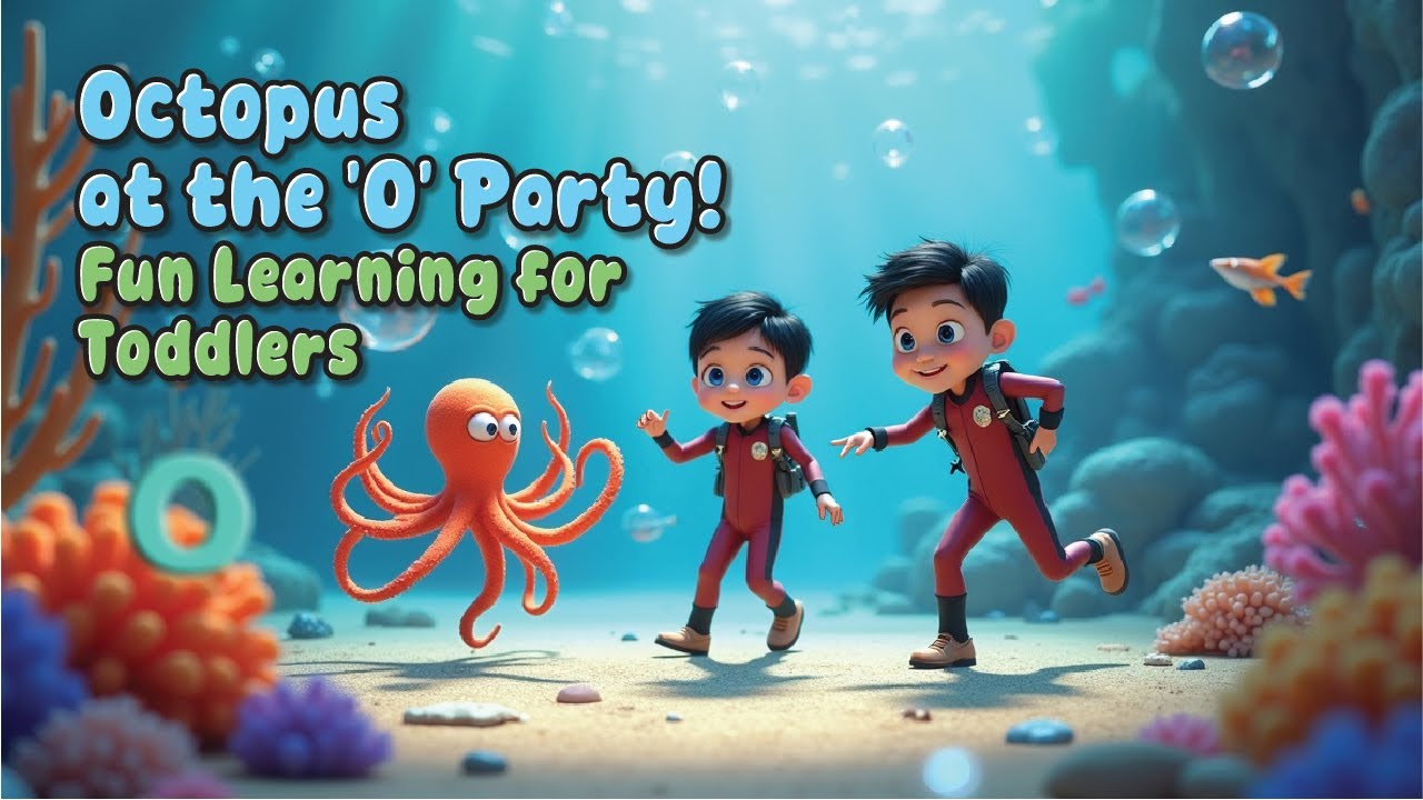 Alphabet O Song | Learn Letter O Words Like Octopus & Orange