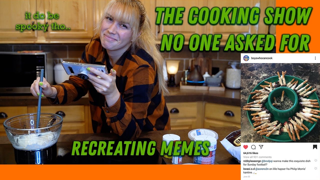 recreating memes i spend way too much time obsessing over