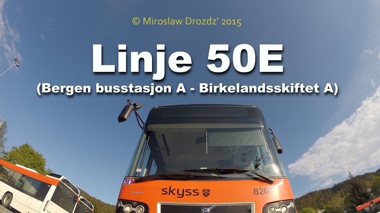 Linje 50E Bergen