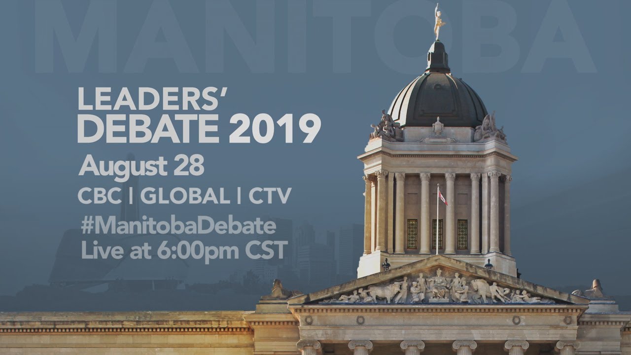 Manitoba leaders debate 2019