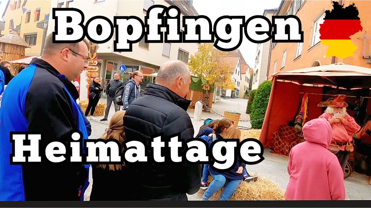 Bopfingen | Germany City Walk | Heimattage in Bopfingen | Relax Walking |