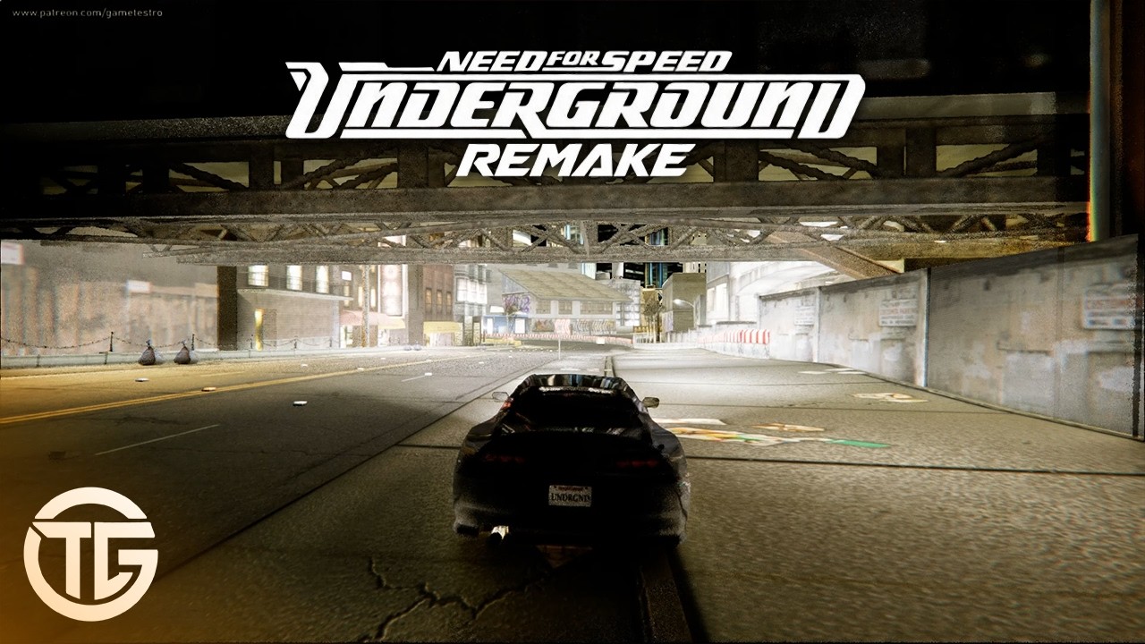 NFS UNDERGROUND REMAKE MOD 2026 - GTREMIX BETA PRESET GAMEPLAY (4K)