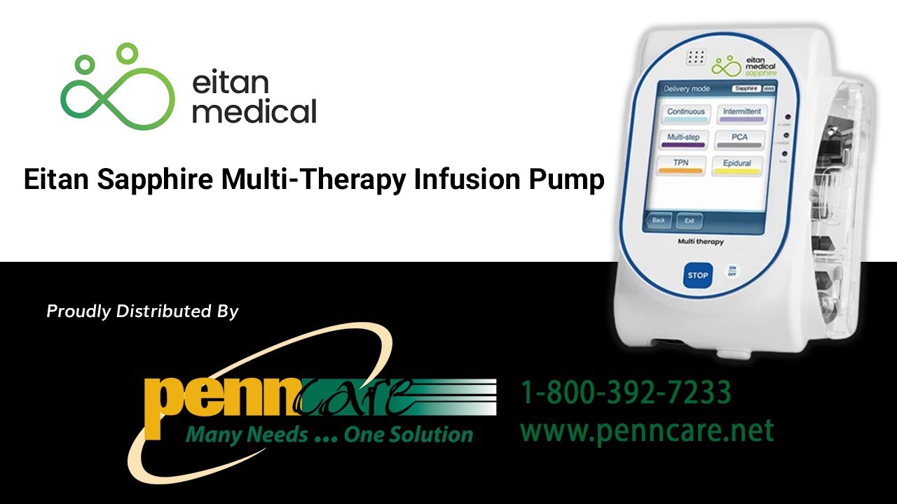 Eitan Sapphire Multi-Therapy Infusion Pump Unboxing and Training