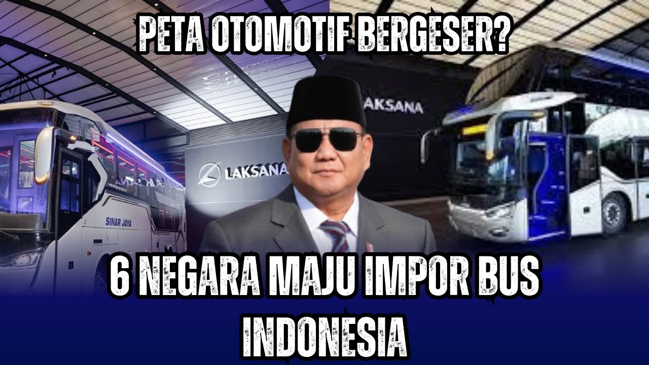Asia Tenggara Terkejut: Bus Indonesia Dilirik 6 Negara Maju