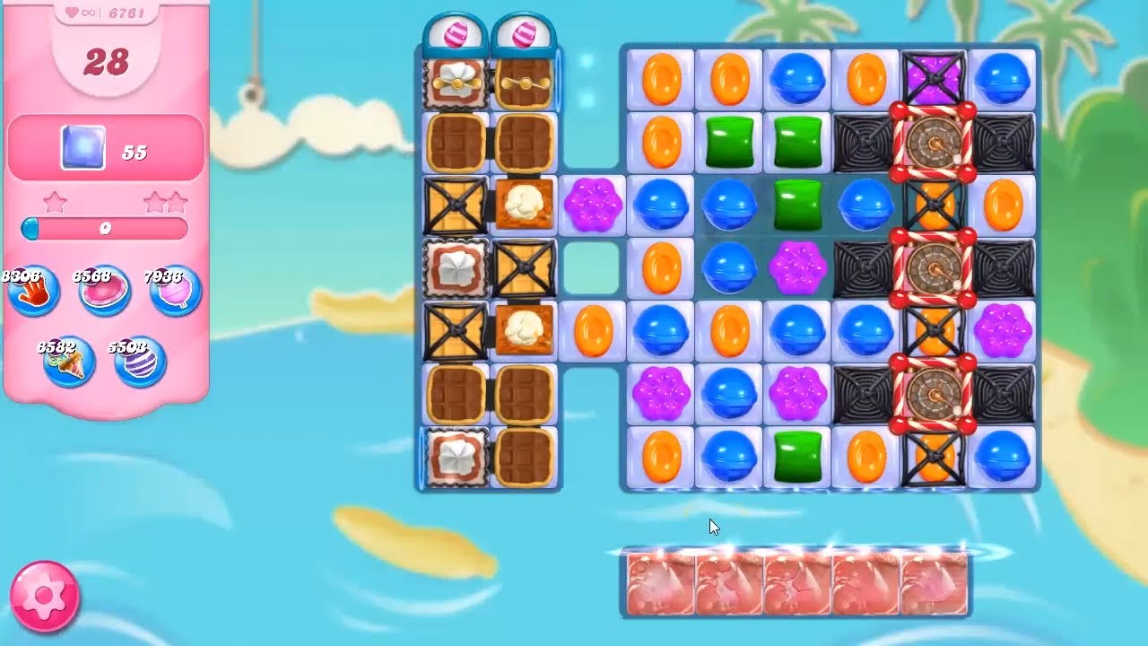Candy Crush Saga LEVEL 6761 NO BOOSTERS