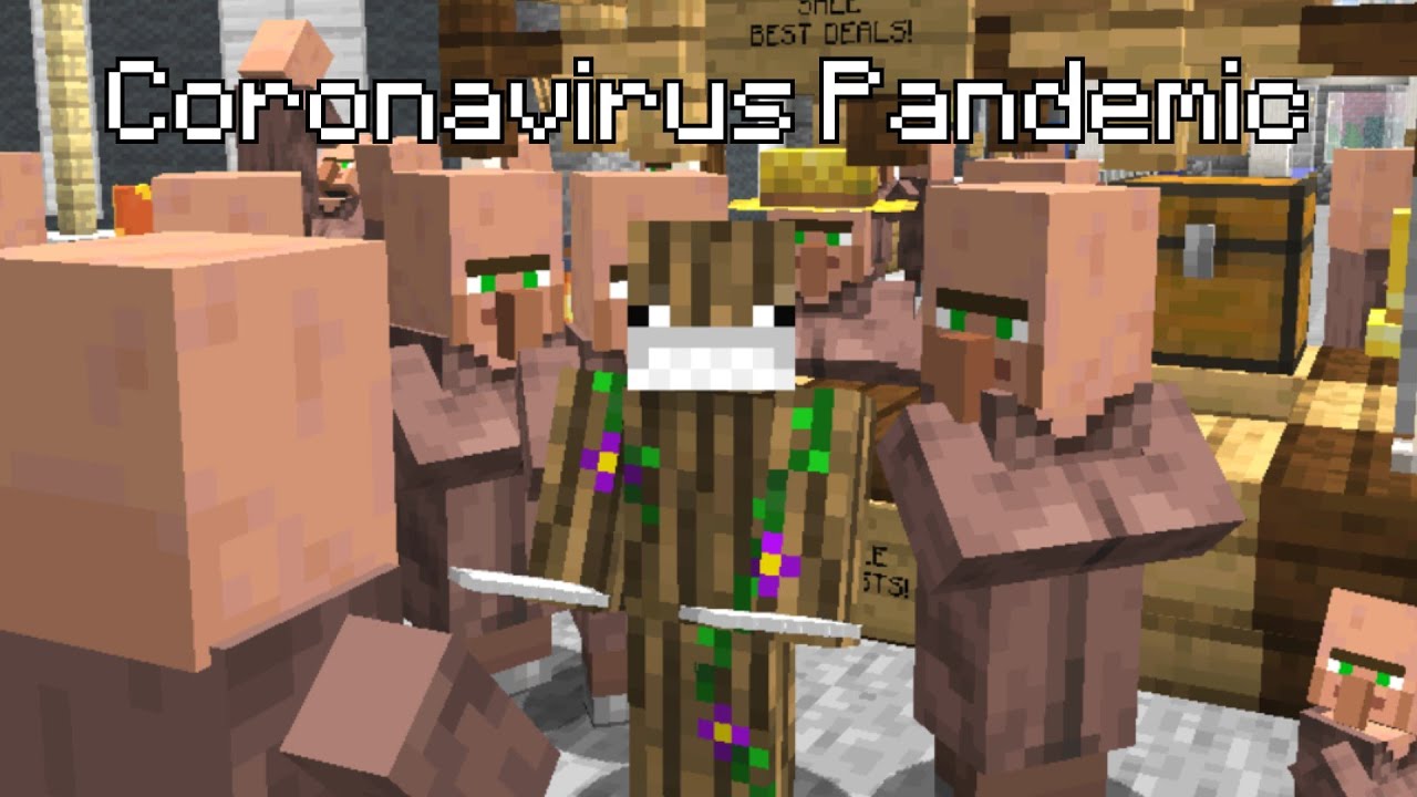 Types of People During a Pandemic Portrayed by Minecraft