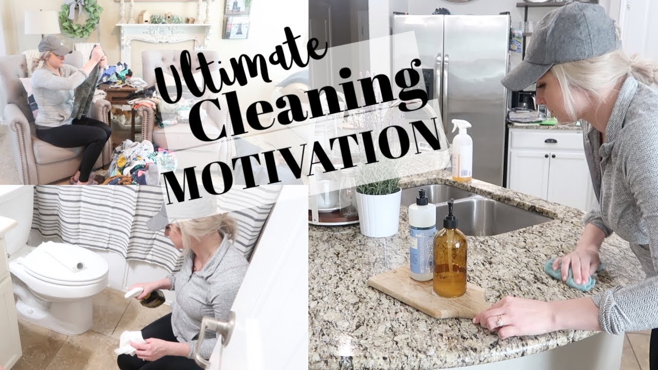 ULTIMATE CLEAN WITH ME 2019 | EXTREME CLEANING MOTIVATION | ALL DAY CLEANING ROUTINE