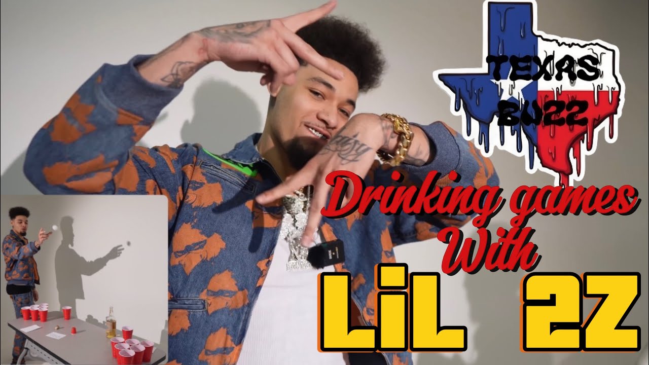 Lil 2z Drinking games Ep1 talks growing up in Dallas, owning 2 acres of oil rigs & trucking business