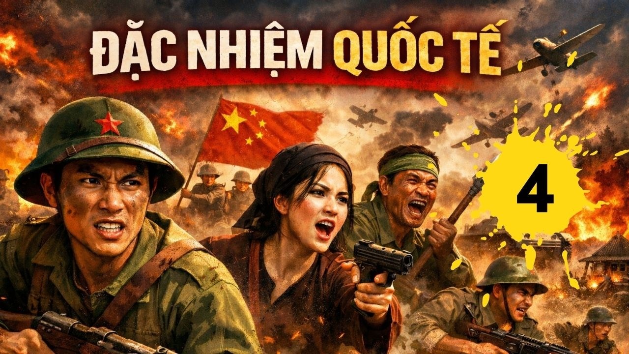 ĐẶC NHIỆM QUỐC TẾ - Tập 4 | Phim kh&aacute;ng nhật hay nhất 2026 | Phim Thuyết Minh