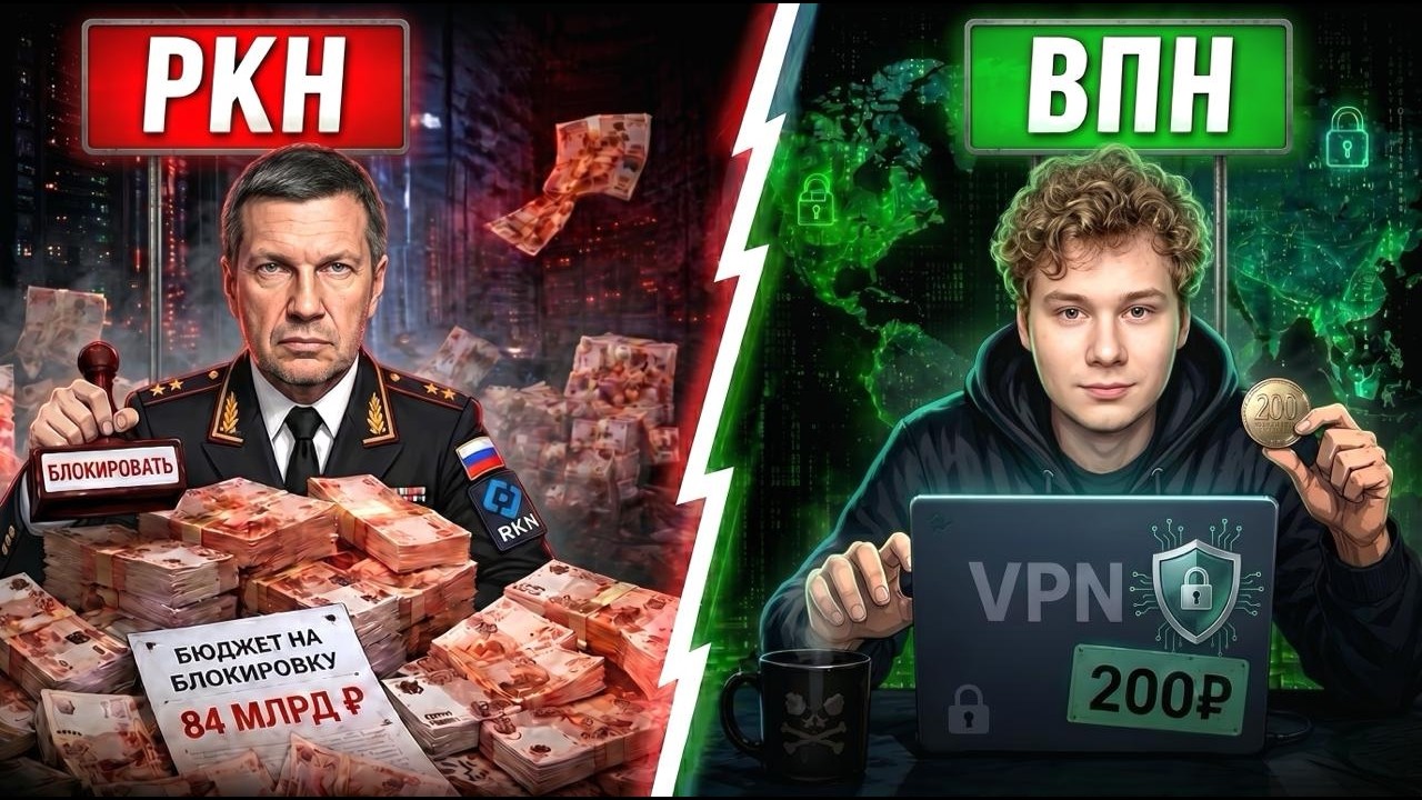 ГОСУДАРСТВО vs ВПН: Кто тратит БОЛЬШЕ ДЕНЕГ на блокировки и обход ?!