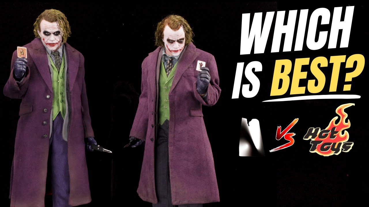 Hot Toys Artisan Joker The Dark Knight Review & InArt Comparison - Hot Toys vs. InArt Joker