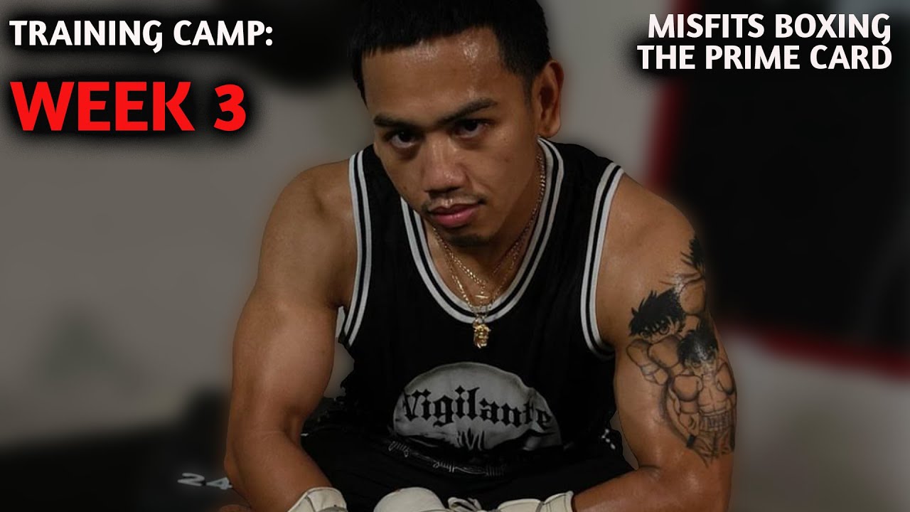 SALT PAPI VS SLIM | TRAINING CAMP WEEK 3 (MISFITS & DAZN BOXING: PRIME CARD) #ksivstommyfury
