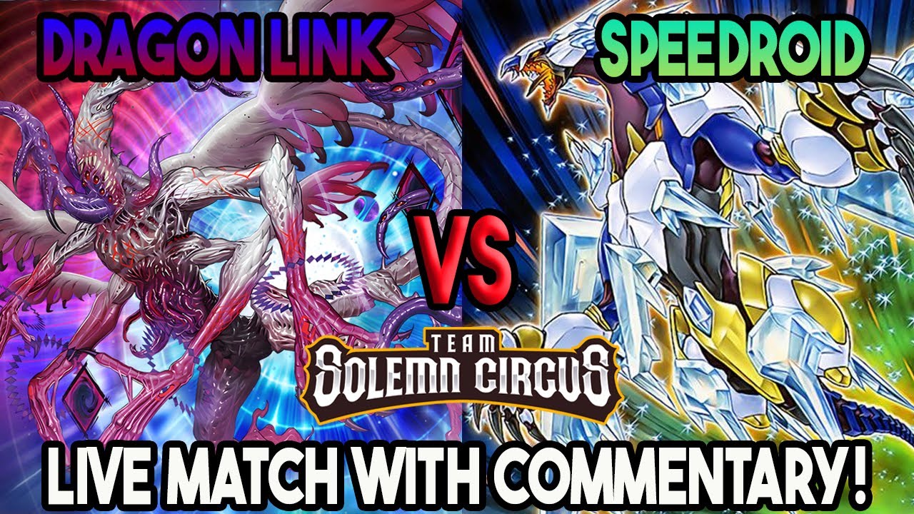Dragonlink Vs Speedroid : Yu-Gi-Oh! Locals Feature Match | Live Duel