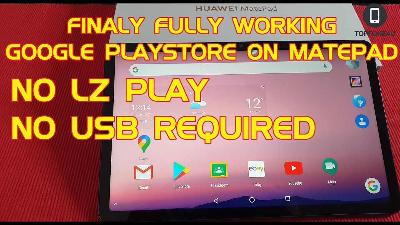 Как установить Google Playstore на Huawei Matepad 10.4 или любое другое устройство Huawei без LZ ...