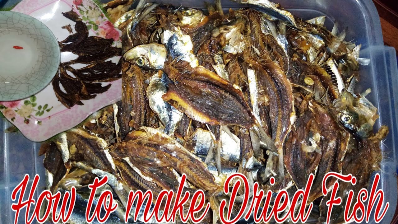 How To Make Dried Fish||@stiftips