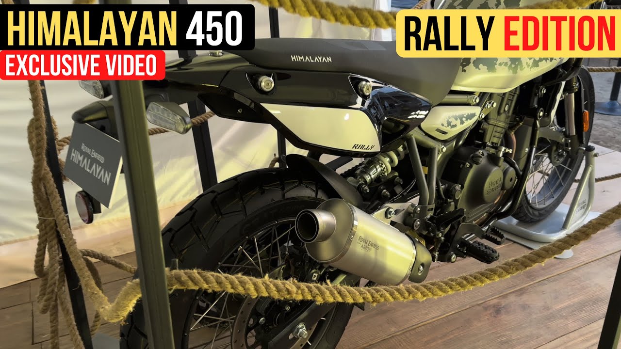 RE Himalayan 450 Rally Edition | Характеристики | Двигатель | Цвета | Аксессуары — Эксклюзив 🤩