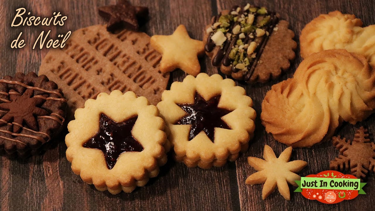 ❅ Recette d'Assortiment de Biscuits de Noël ❅