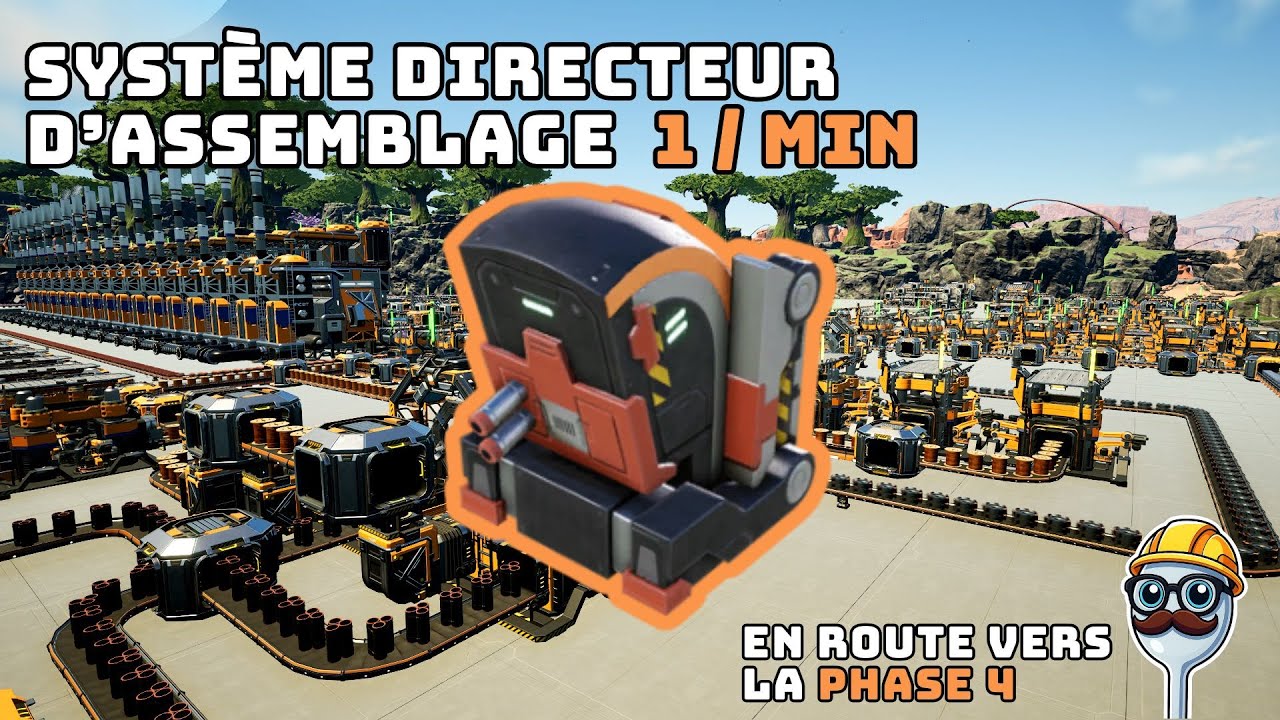 Système directeur d’assemblage - 1/min | Cette usine est monstrueuse !