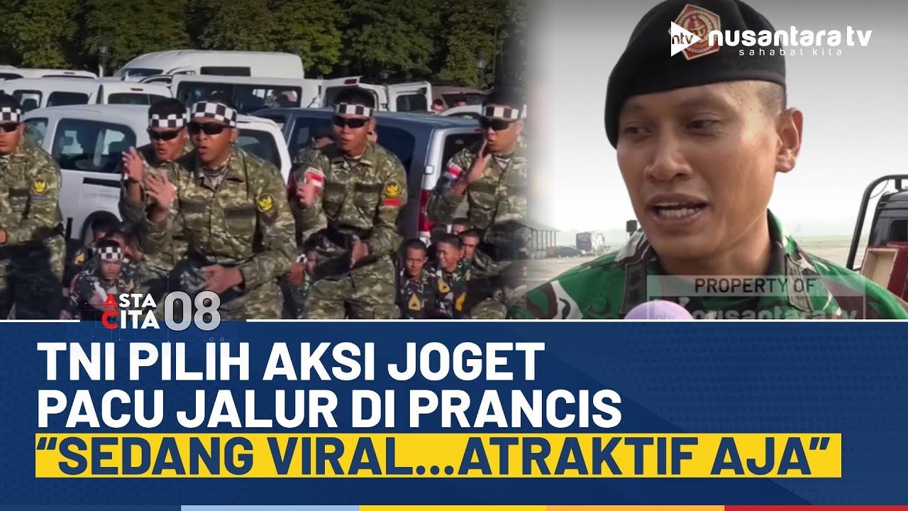 TNI Tampilkan Joget Pacu Jalur di Depan Prajurit Prancis, Letkol Bistok Barry: Sedang Viral | NTV