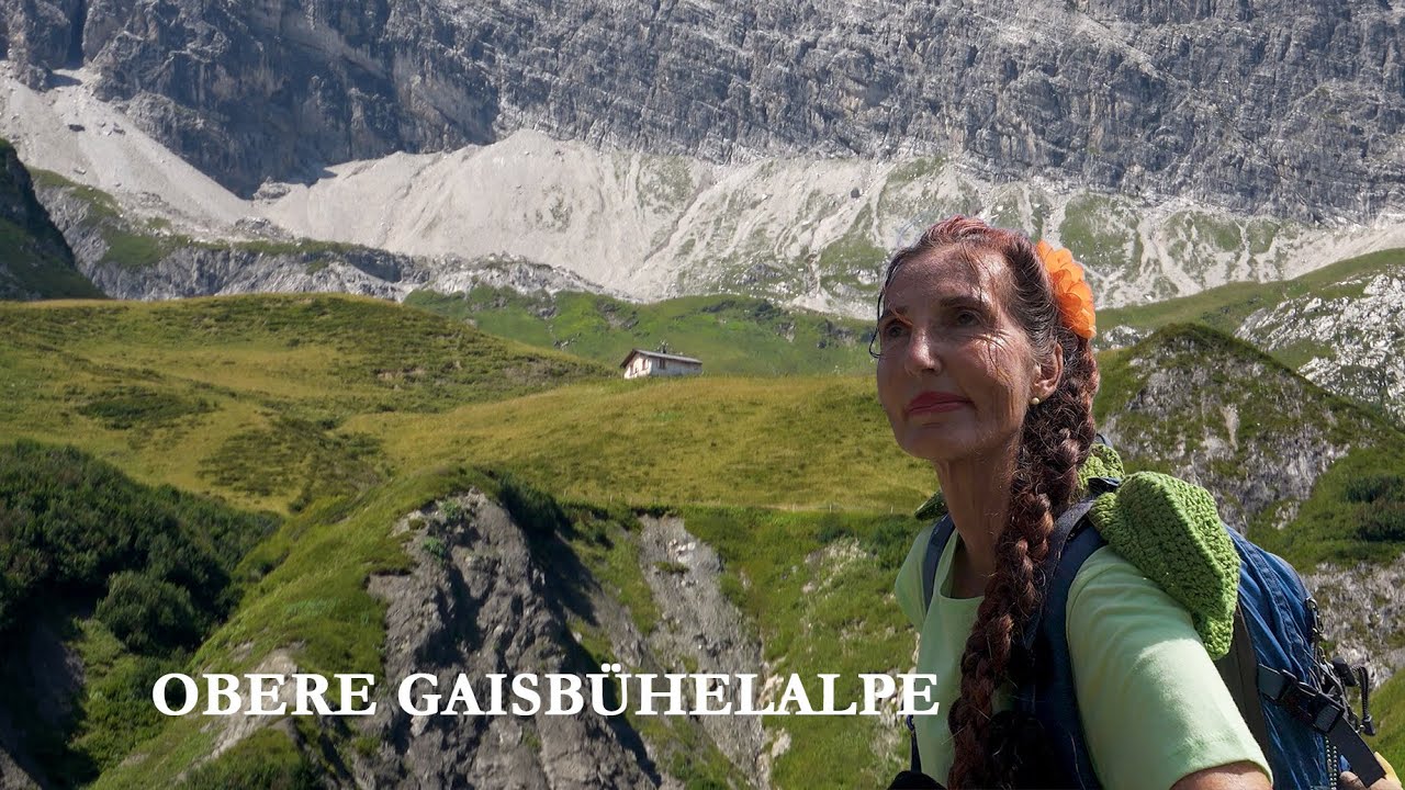 Obere Gaisb&uuml;helalpe von Hochkrumbach aus