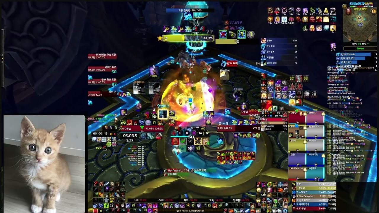 레이 션(Lei Shen)_혈죽탱(Blood DK)_World of Warcraft Classic_MOP_ToT 10man Heroic