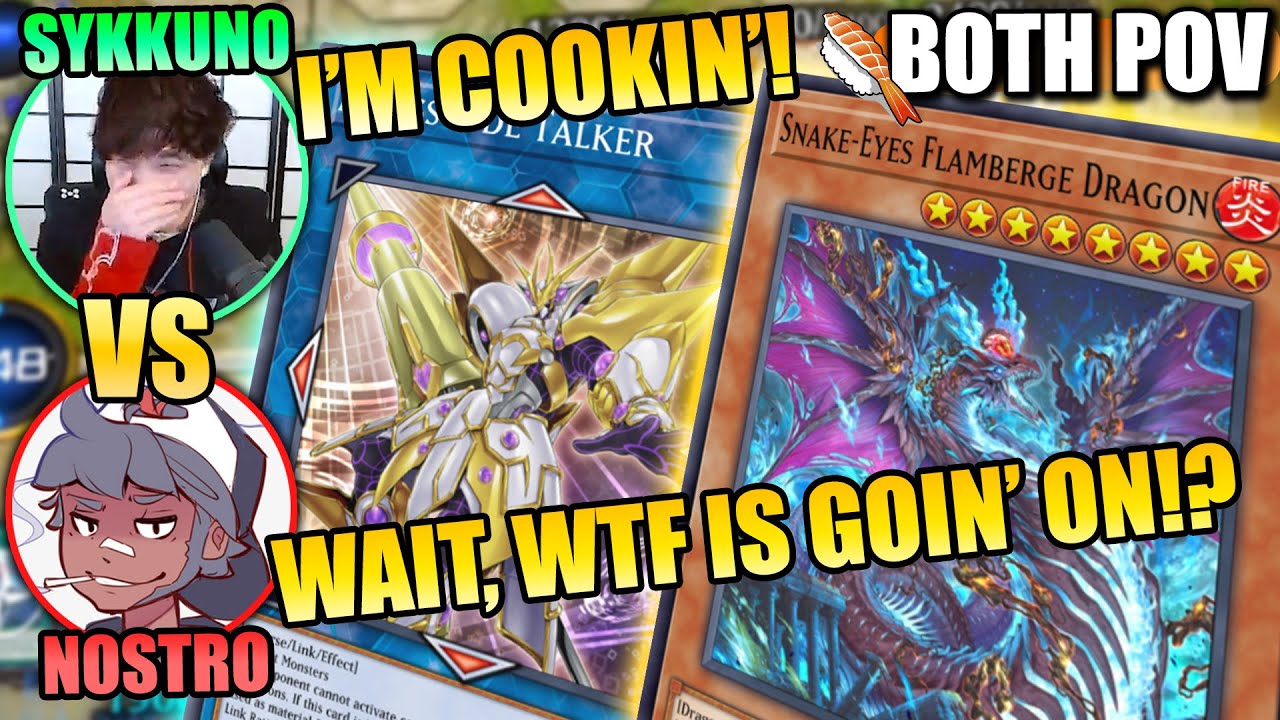 Sykkuno’s NEW META DECK sends Nostroscythe to the Shadow Realm!🎴| Yu-Gi-Oh! Master Duel