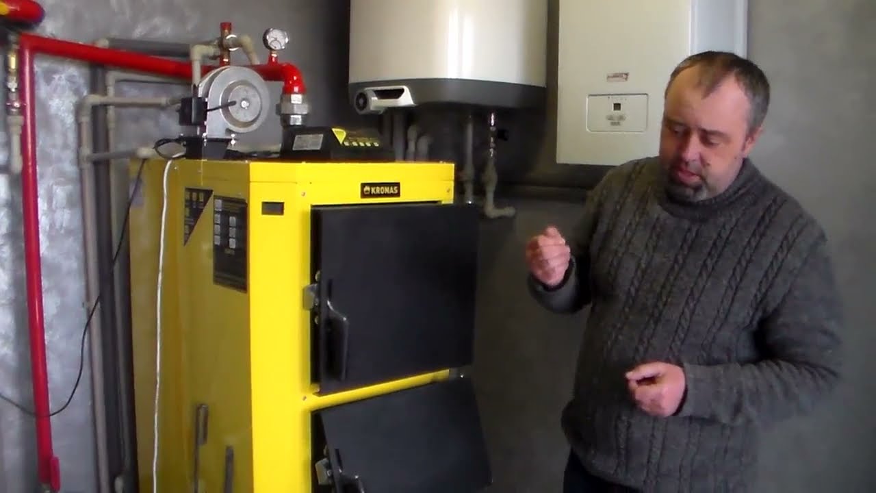Эксплуатация котла Кронас. Рассказывает представитель завода Kronas