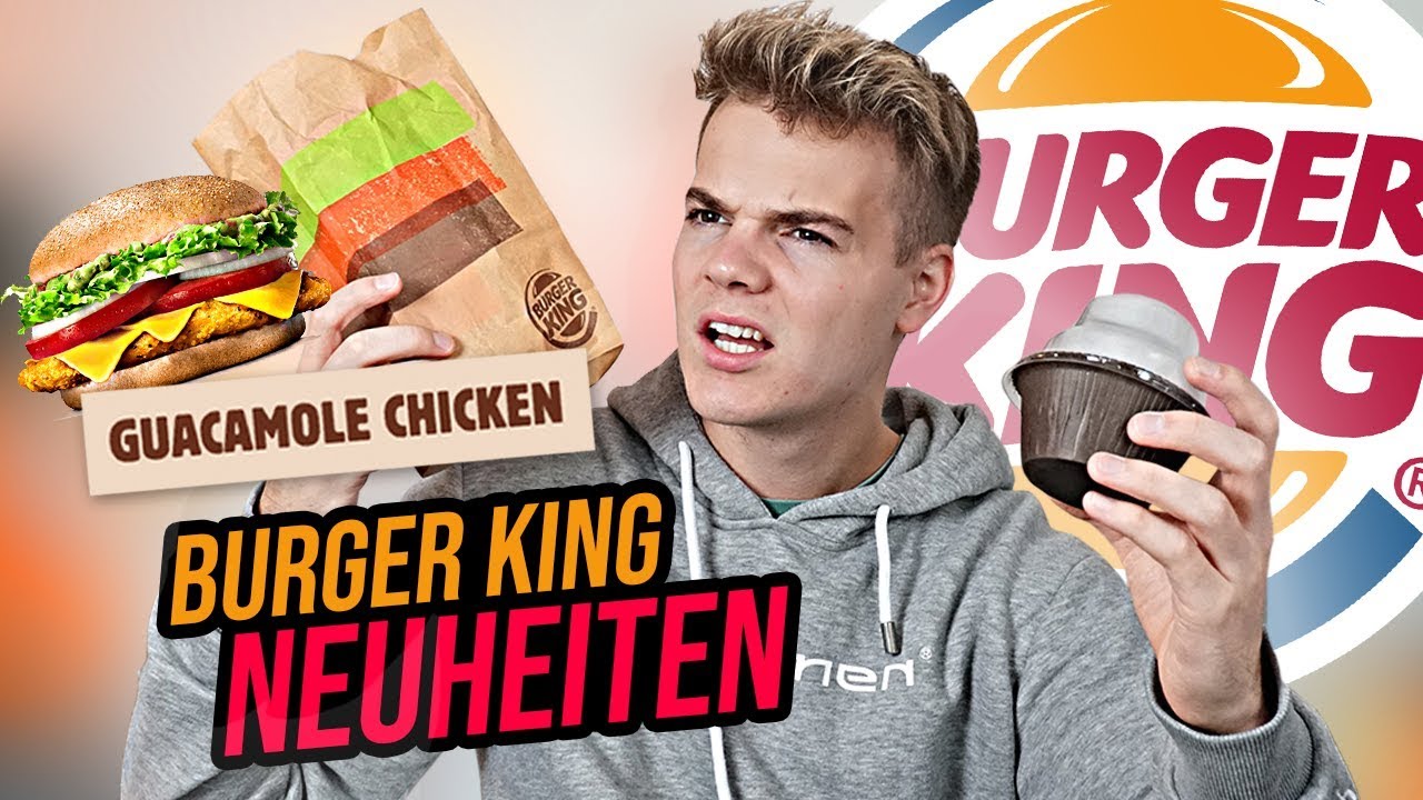 ich teste BurgerKing Produkte die NIEMAND kennt !