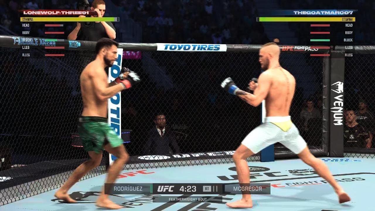 I always start off getting my butt kick lol EA SPORTS UFC 5