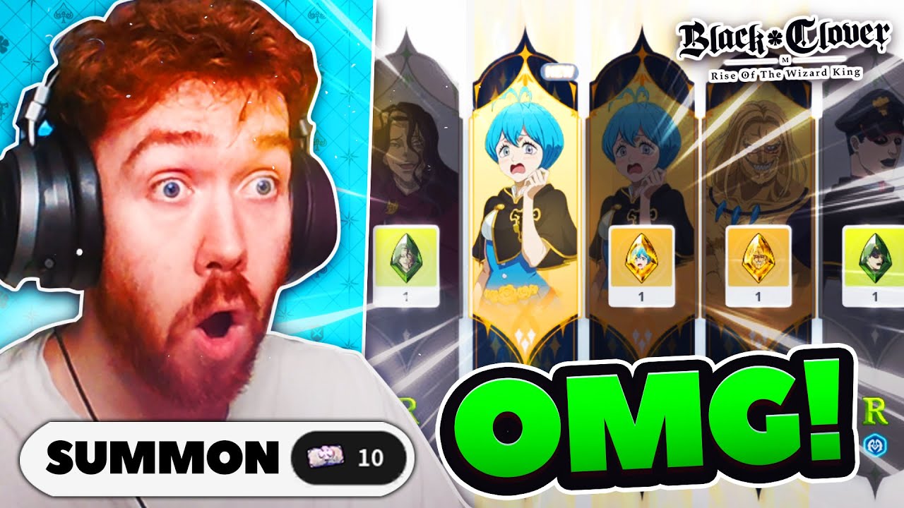 CRAZY 3in1 MULTI SUMMON! NEW *LIGHT* GREY SUMMONS! | Black Clover Mobile