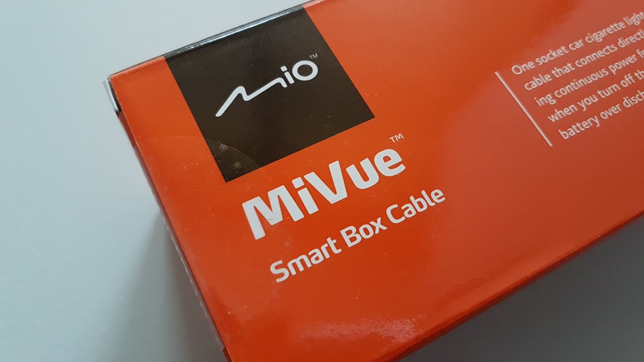 Mio MiVue SmartBox блок питания для видеорегистратора от аккумулятора для UNBOXING Parking Mode