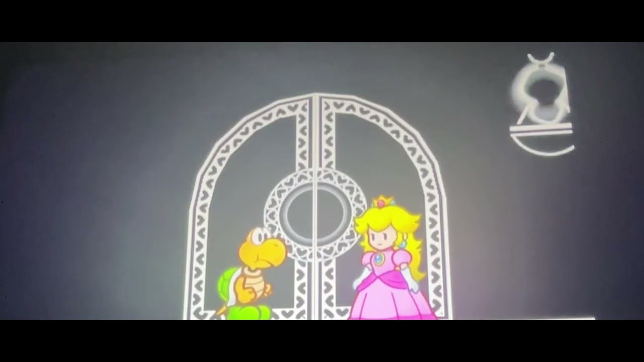 Getting the hell out of the void and being Peach in Paper Mario