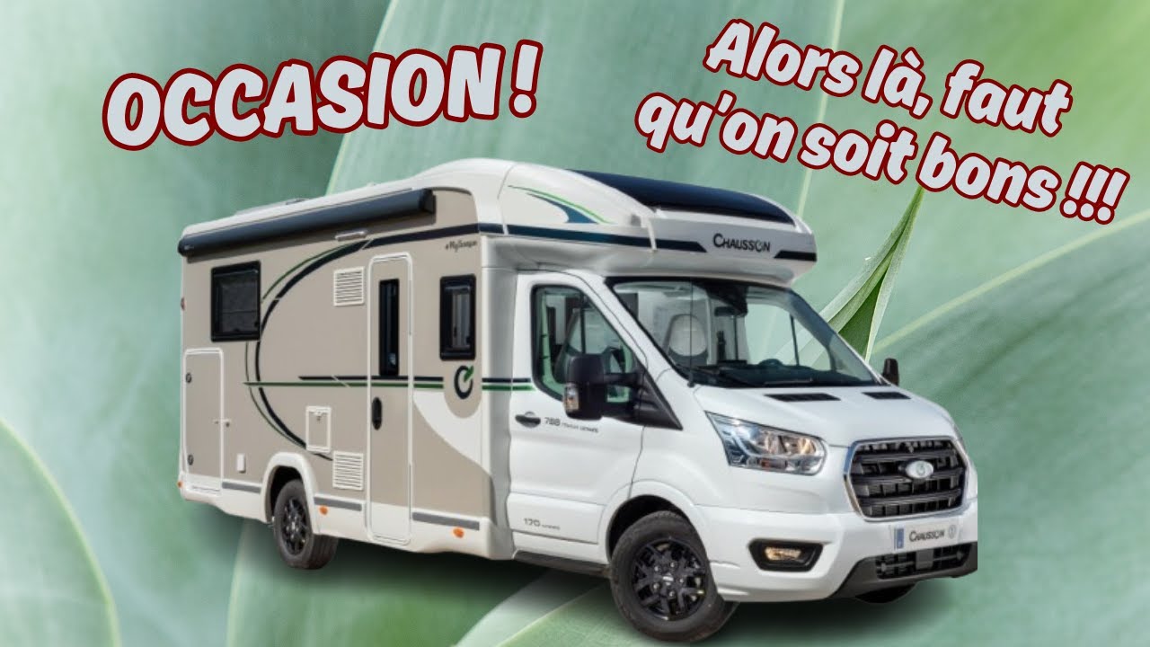 3 cm de PLUS qu'un FOURGON... Et TOUT est DIFFÉRENT !! GROSSE REMISE !!! CHAUSSON FIRST LINE 650