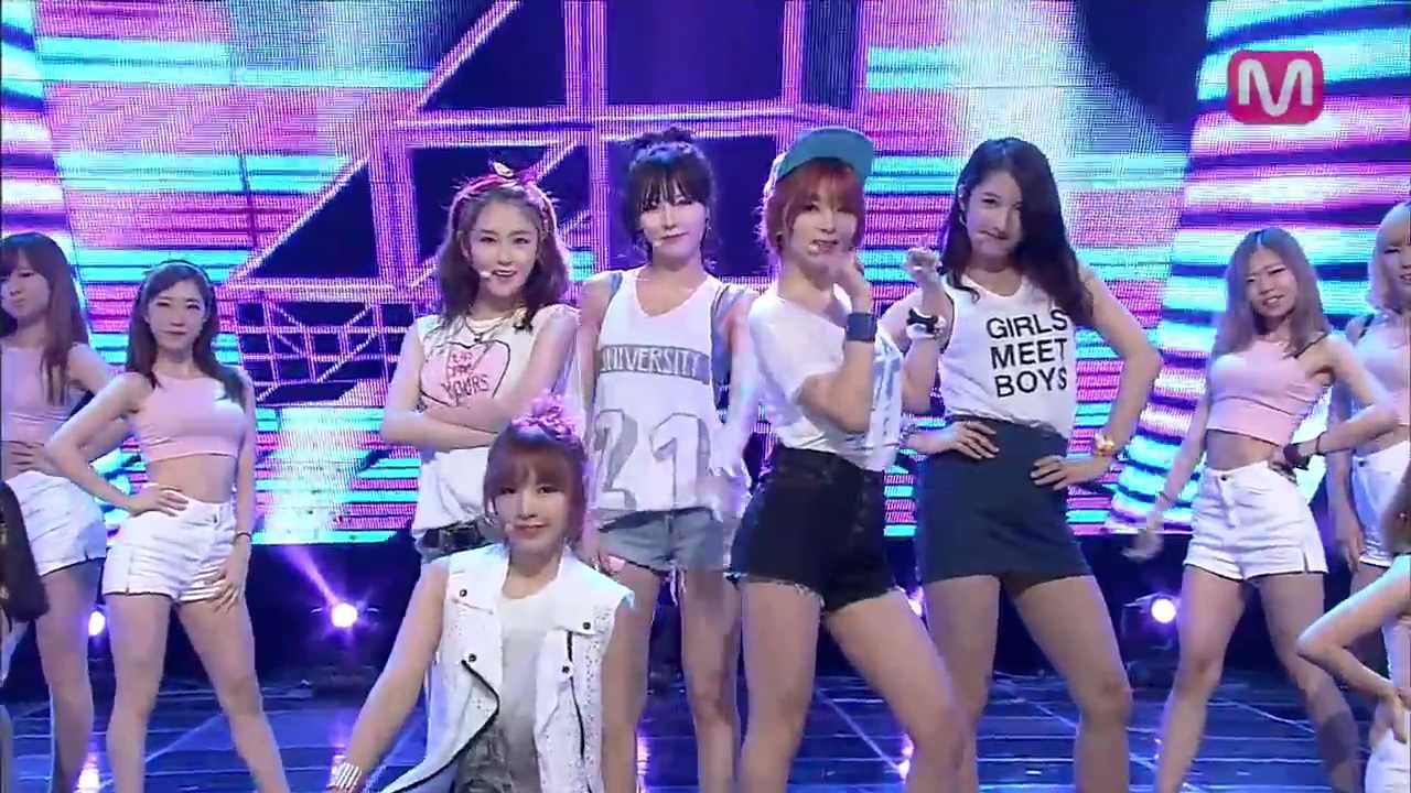 포미닛_물 좋아? (Is it Poppin? by 4minute of Mcountdown 2013.7.11)