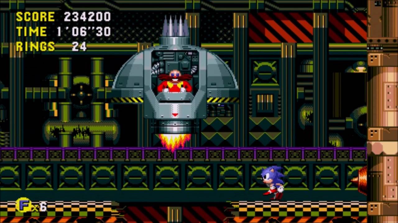 Sonic CD ~ All Bosses