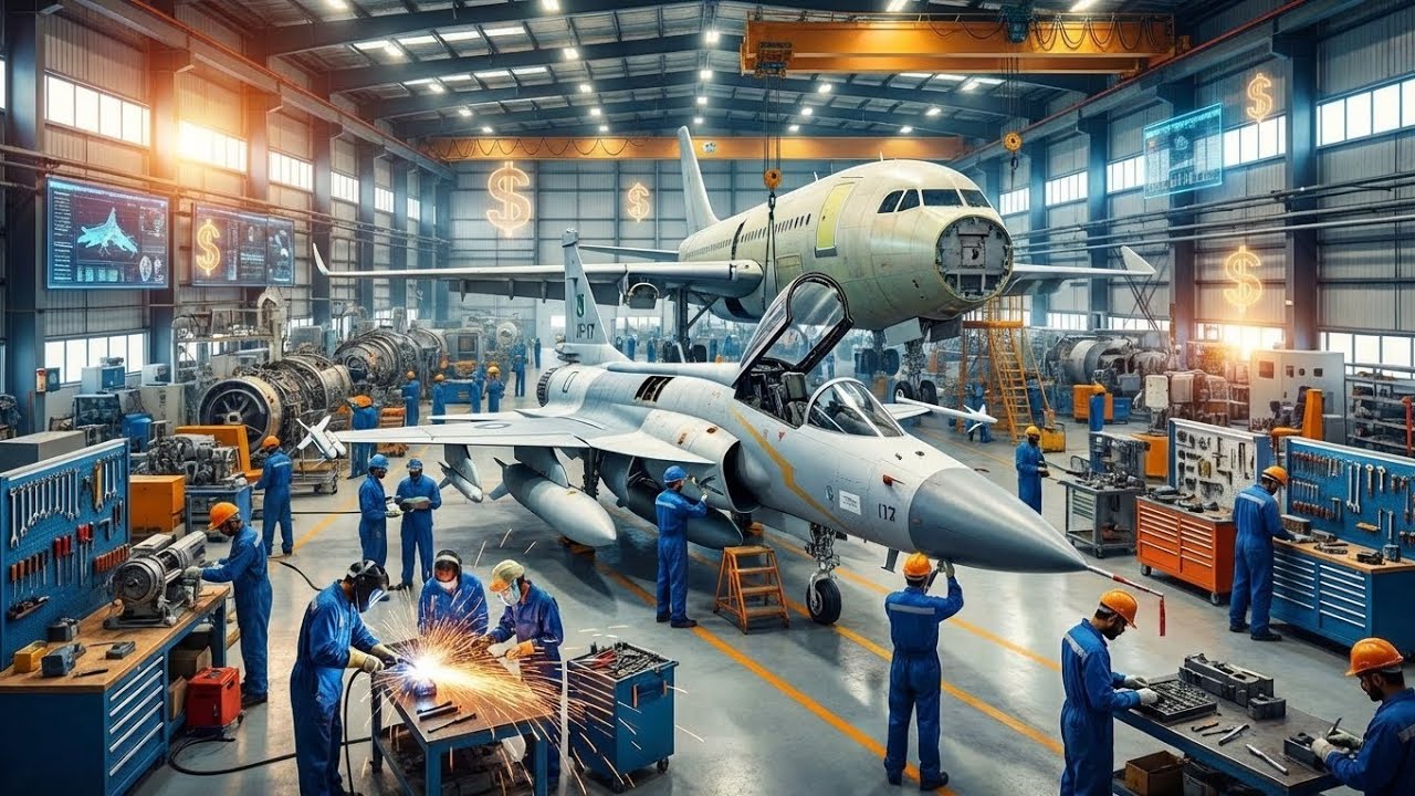 Inside the $4 Billion Jet Factory: How the JF-17 Thunder Is Really Made. 