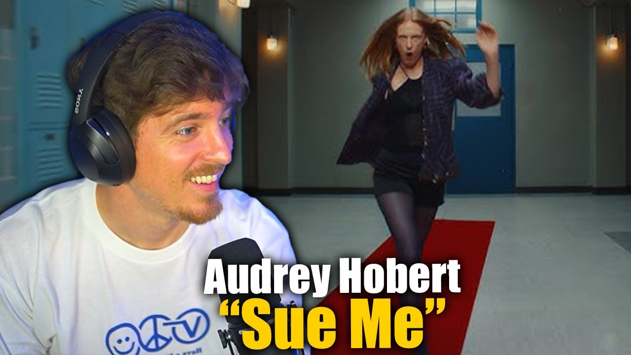 Audrey Hobert - Sue me (Official Video) FIRST REACTION