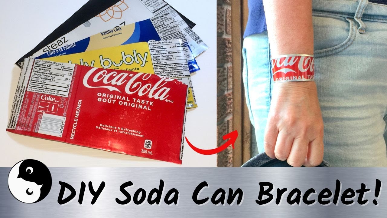 Transform Soda Cans into a Trendy Cuff Bracelet
