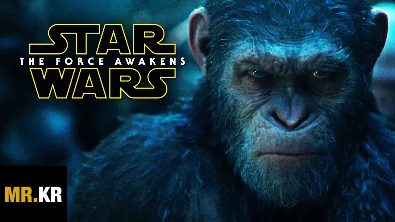The Force Awakens - (War For The Planet Of The Apes Style)