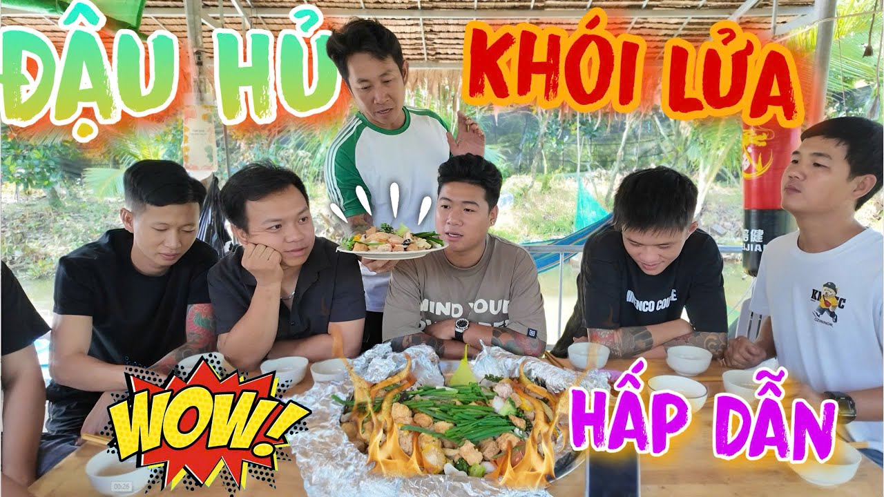 Món “Đậu Hủ Khói Lửa” Cực Kì Hấp Dẫn Đặc Biệt Có Lửa Mà Không Có Khói!! |Thanh Nhã TV