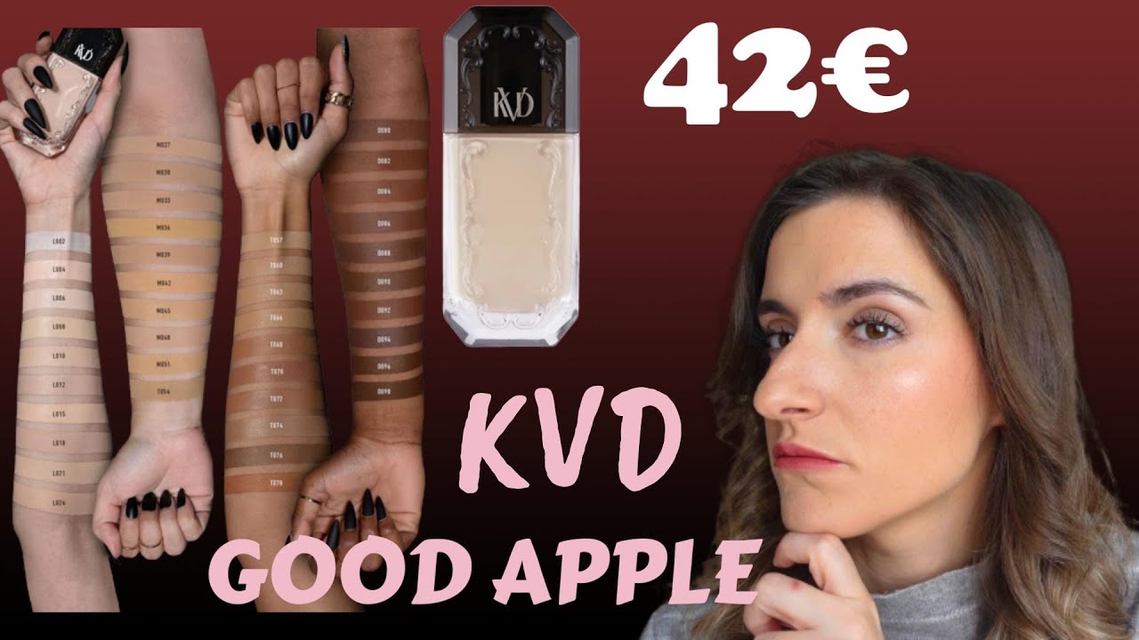 NUEVA KVD BEAUTY GOOD APPLE SERUM FOUNDATION - ¡LA PROBAMOS!