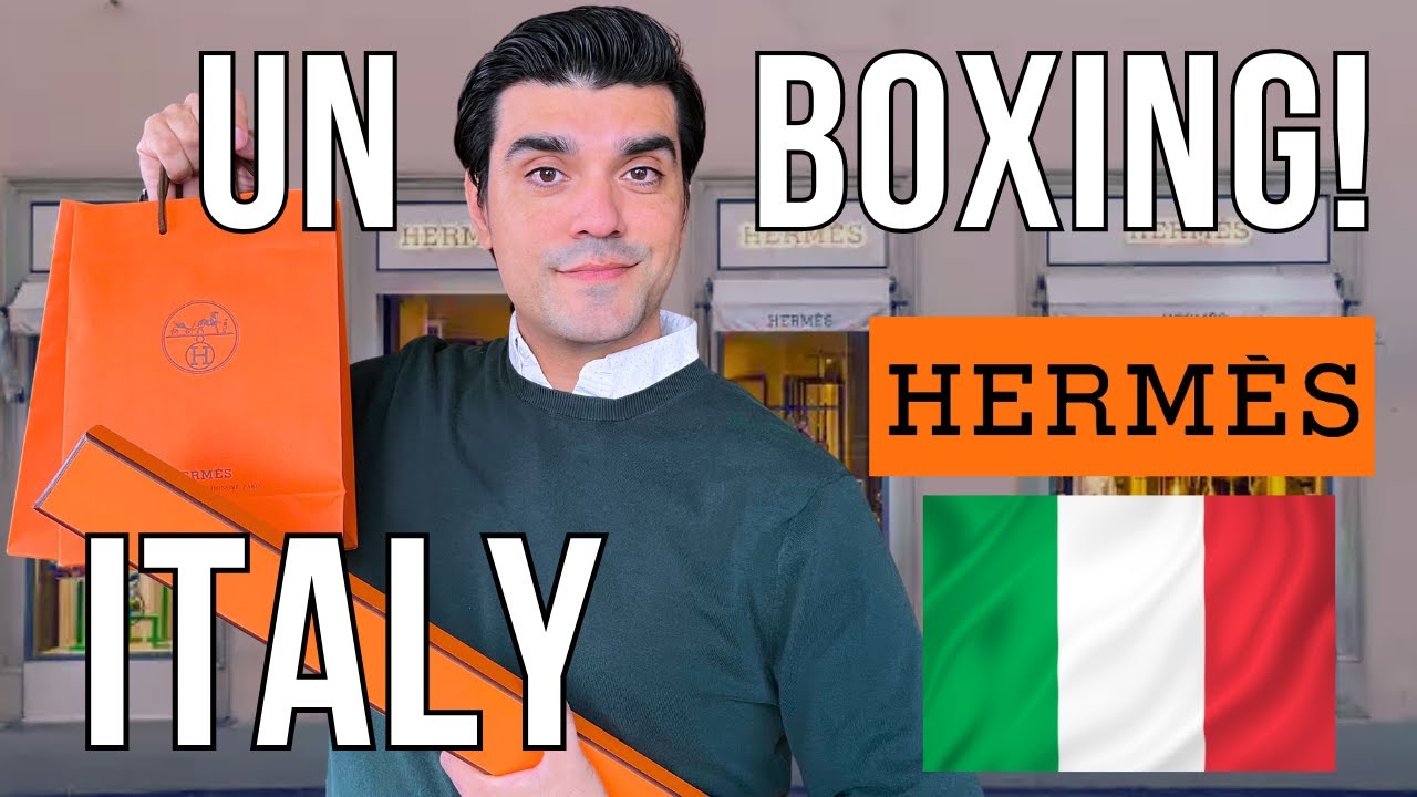 The HandBag Husband EP.18: Italy Hermès Store Unboxing! What did we get? Charms, Jewelry & SLG!