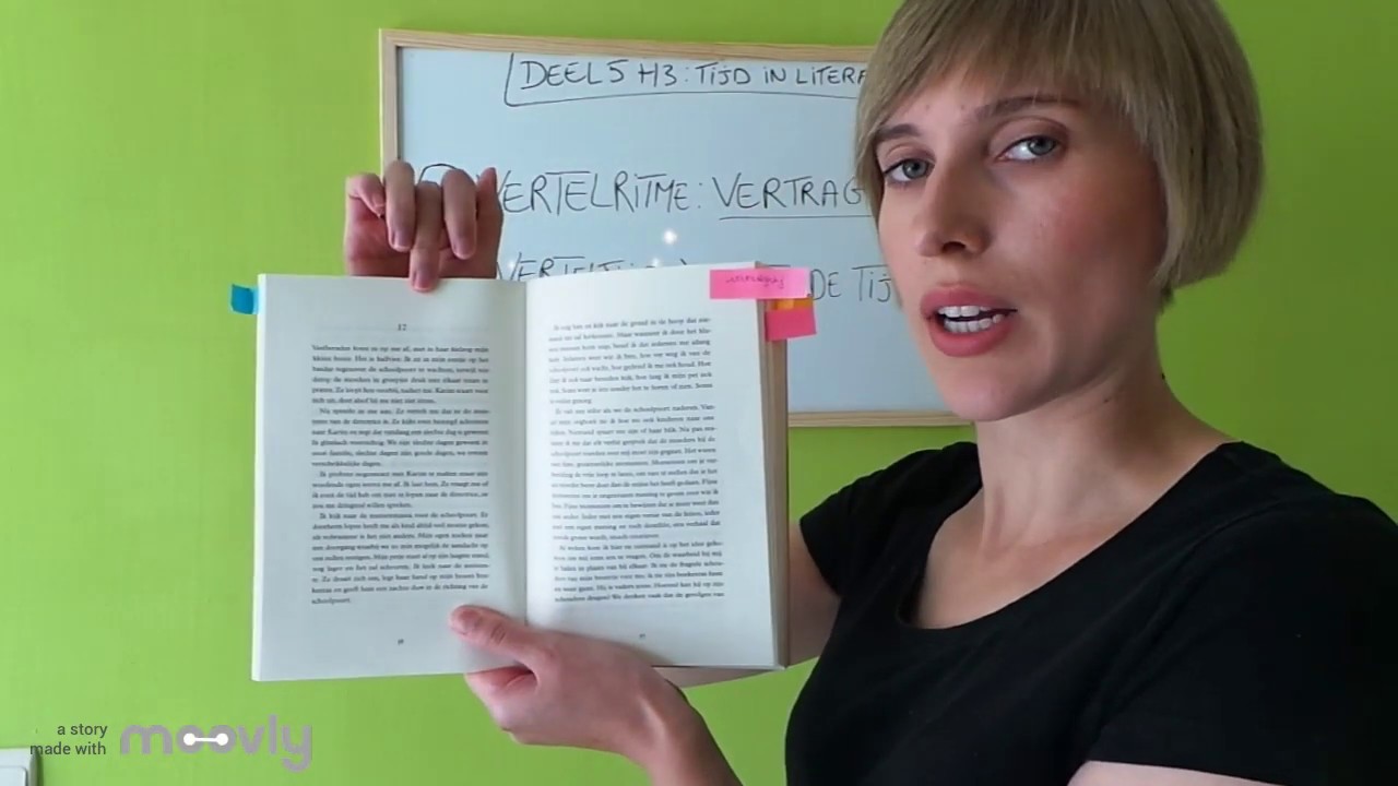Tijd in literatuur: vertraging