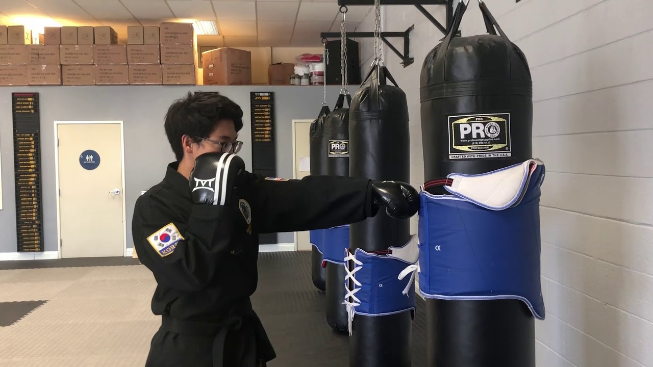 Boxing Combination - Jab Cross Hook Uppercut