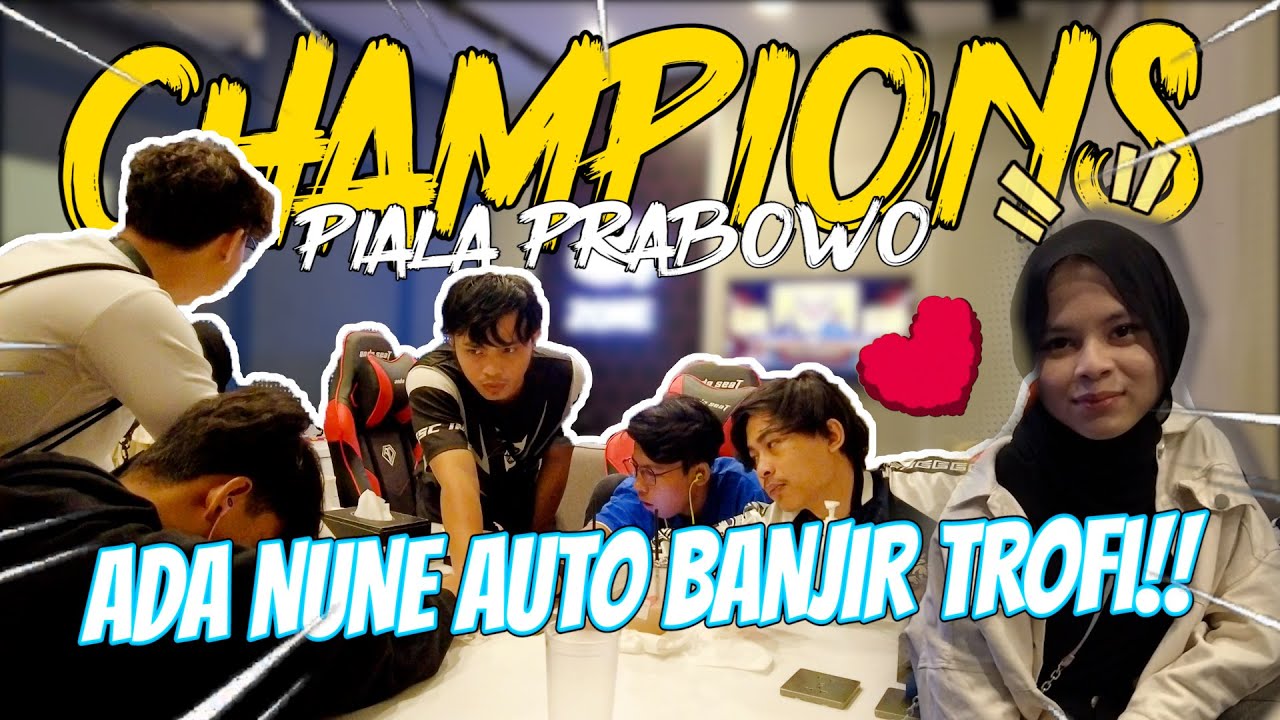 EVOS DIVINE~CHAMPIONS PIALA PRABOWO !! EMNG BOLEH SE EZZ INI !!