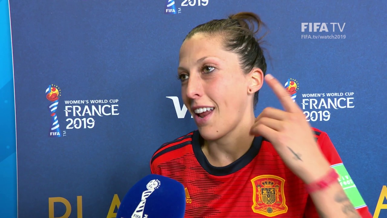 Jennifer Hermoso – Player of the Match – Spain v South Africa