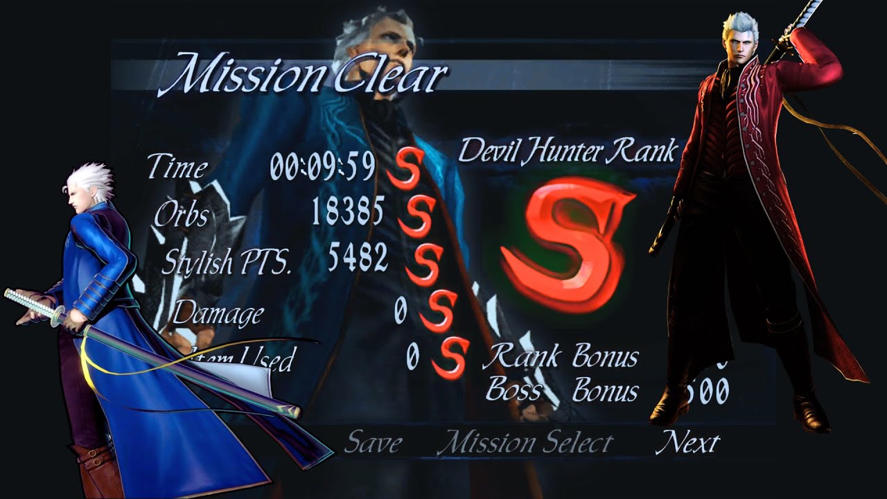 DMC 3 - Mission 7 DMD SS Rank (Vergil)
