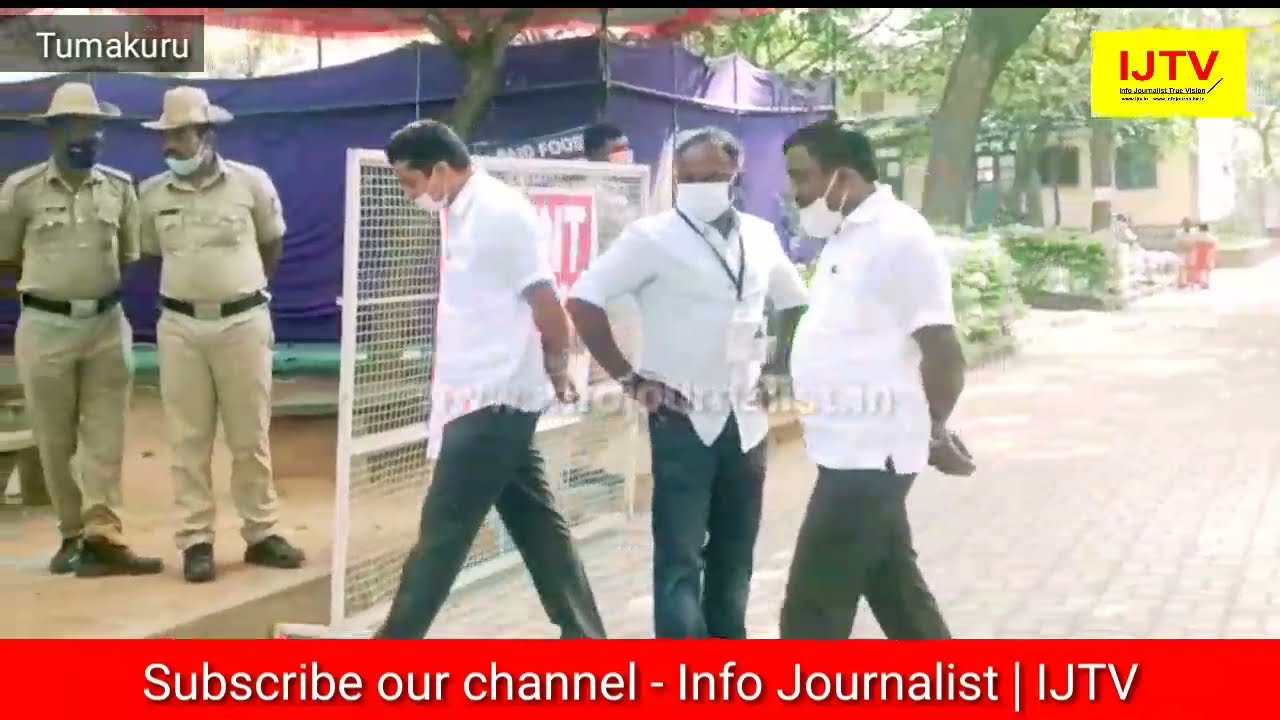 BJP | Congress | JDS | MLC candidate's |R Rajendra| Anil Kumar| Lokesh Gowda| walking at polytechnic